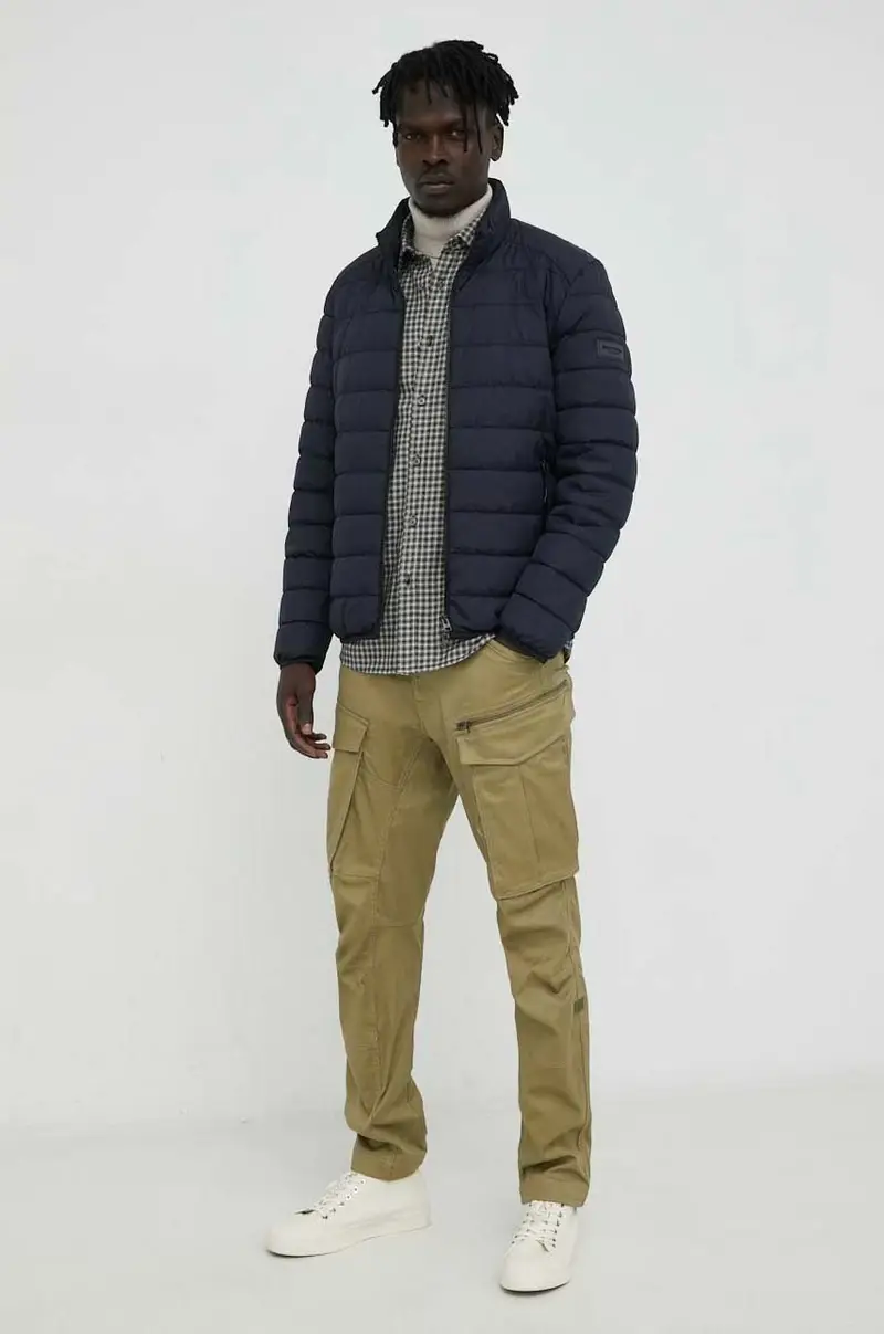 giacca uomo Blu navy miniatura 2