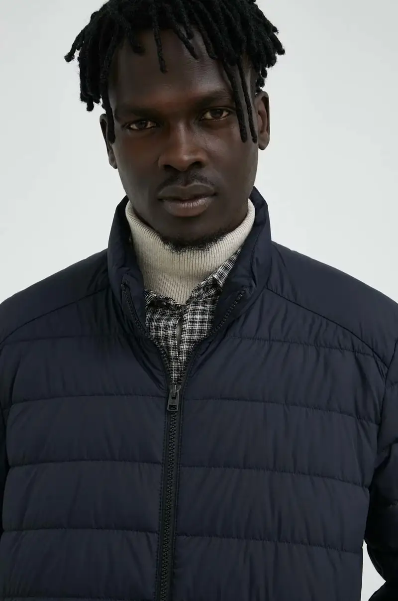 giacca uomo Blu navy miniatura 4