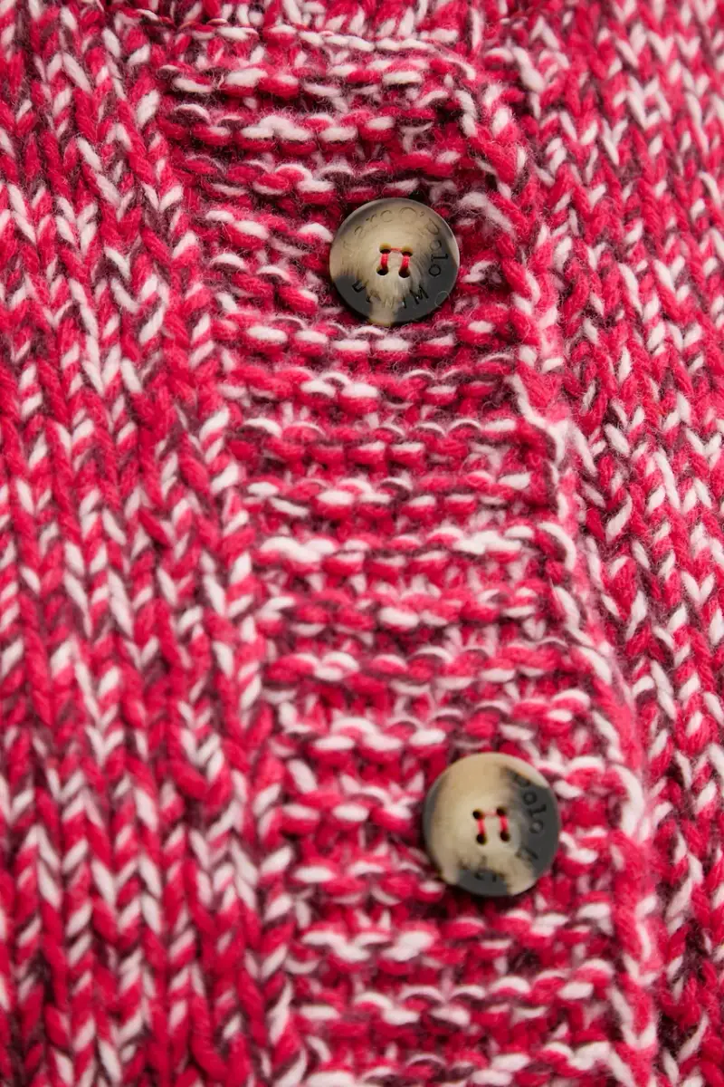 gilet con lana colore rosso 5000007880 miniatura 5