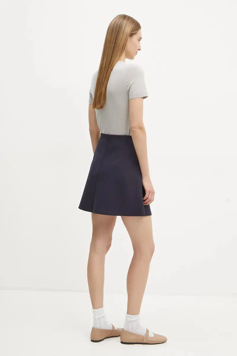 gonna colore blu navy 5000005656 miniatura 3