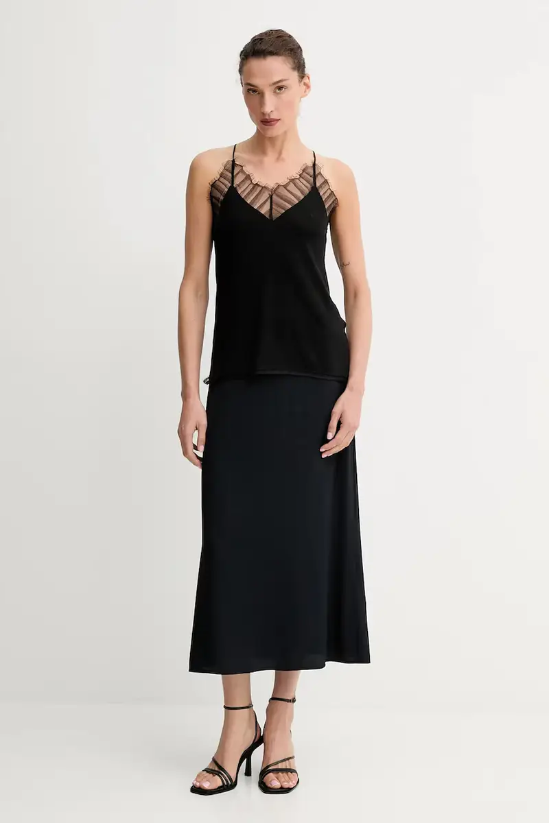 gonna colore blu navy 508116920109 miniatura 2