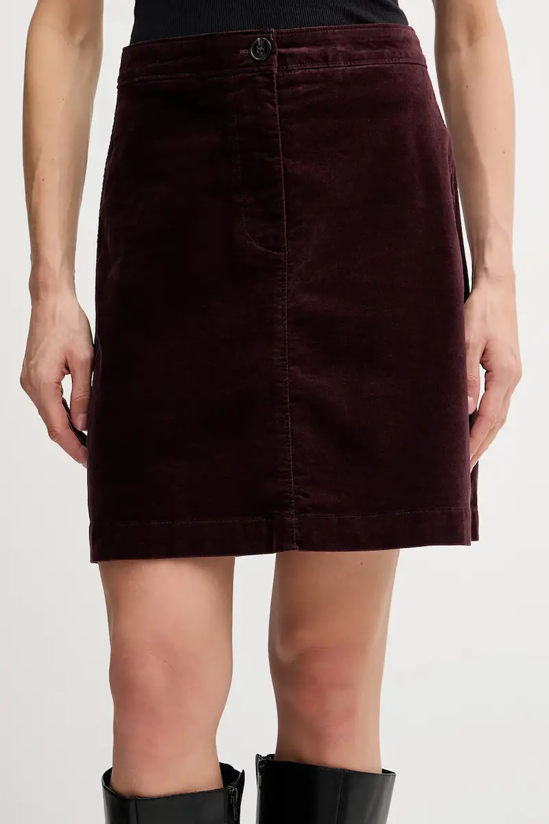 gonna colore marrone 511096820113 Rosso