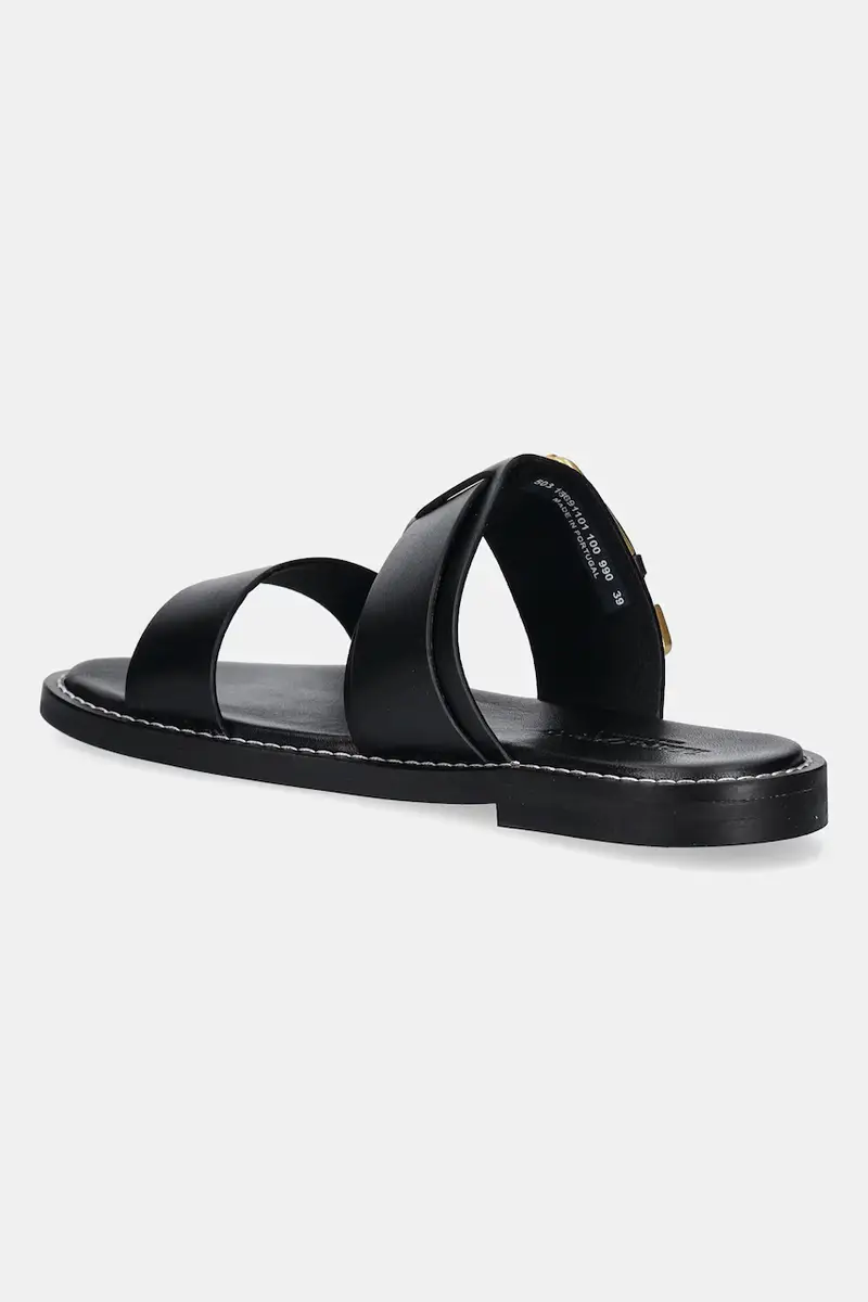 infradito in pelle STINA 1A donna colore nero 50318691101100 miniatura 3