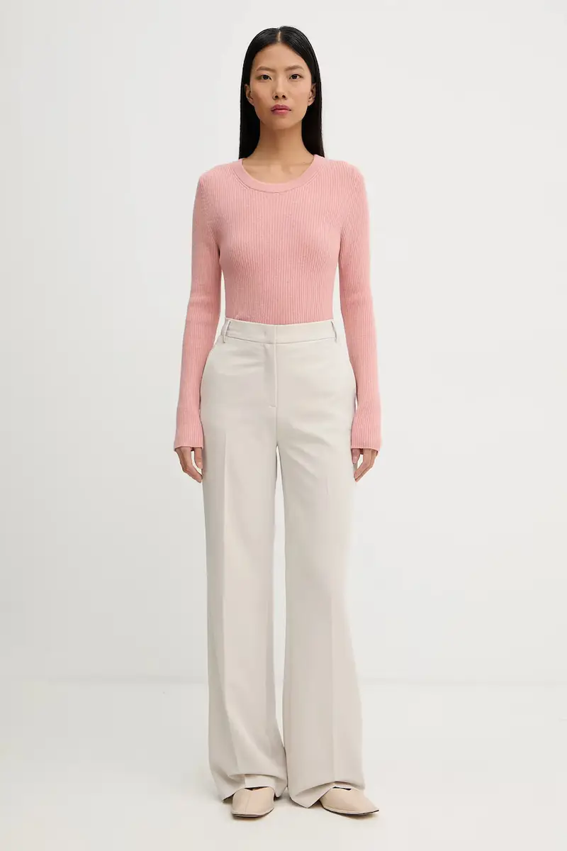 maglione con lana Arancione miniatura 2