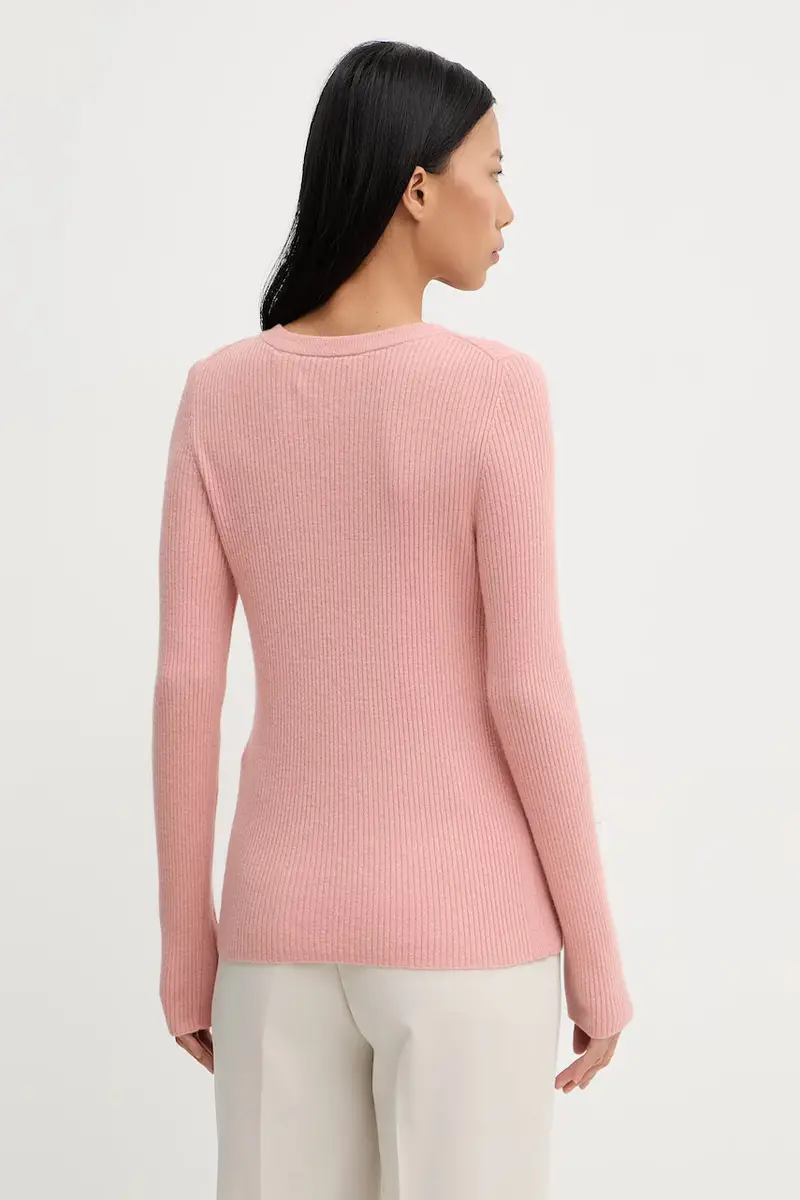 maglione con lana Arancione miniatura 3