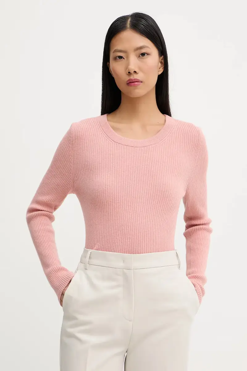 maglione con lana Arancione