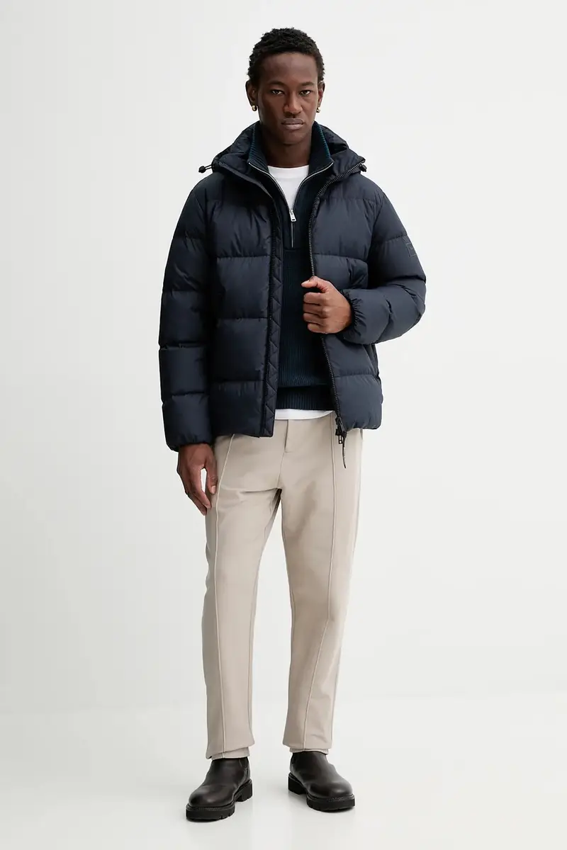 maglione con lana colore blu navy 531516060370 miniatura 2