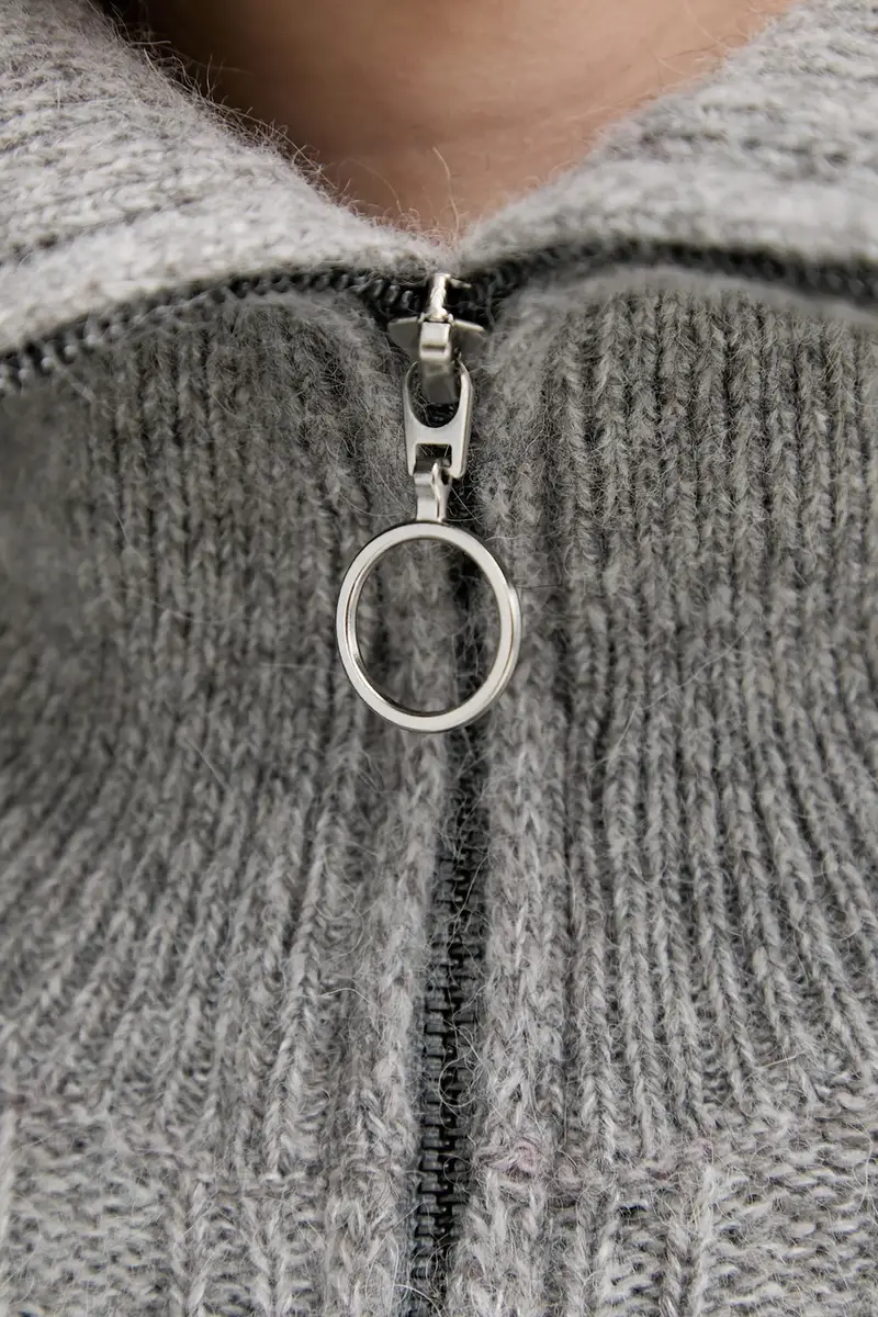 maglione con lana colore grigio 5000007474 miniatura 5