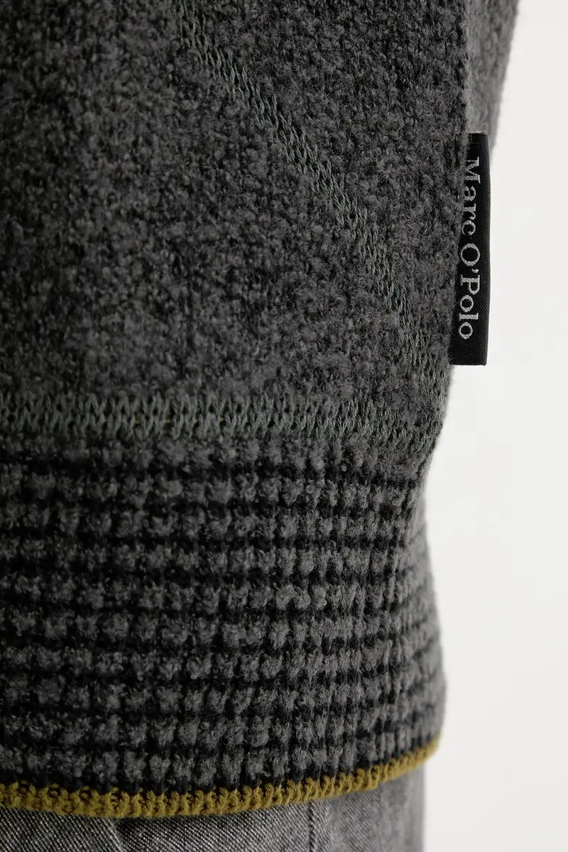 maglione con lana colore grigio 529509860122 miniatura 5