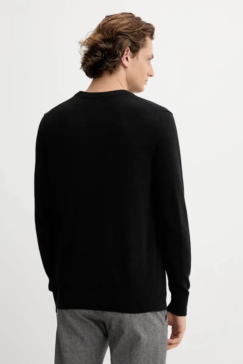 maglione con lana colore nero 529514460504 miniatura 3