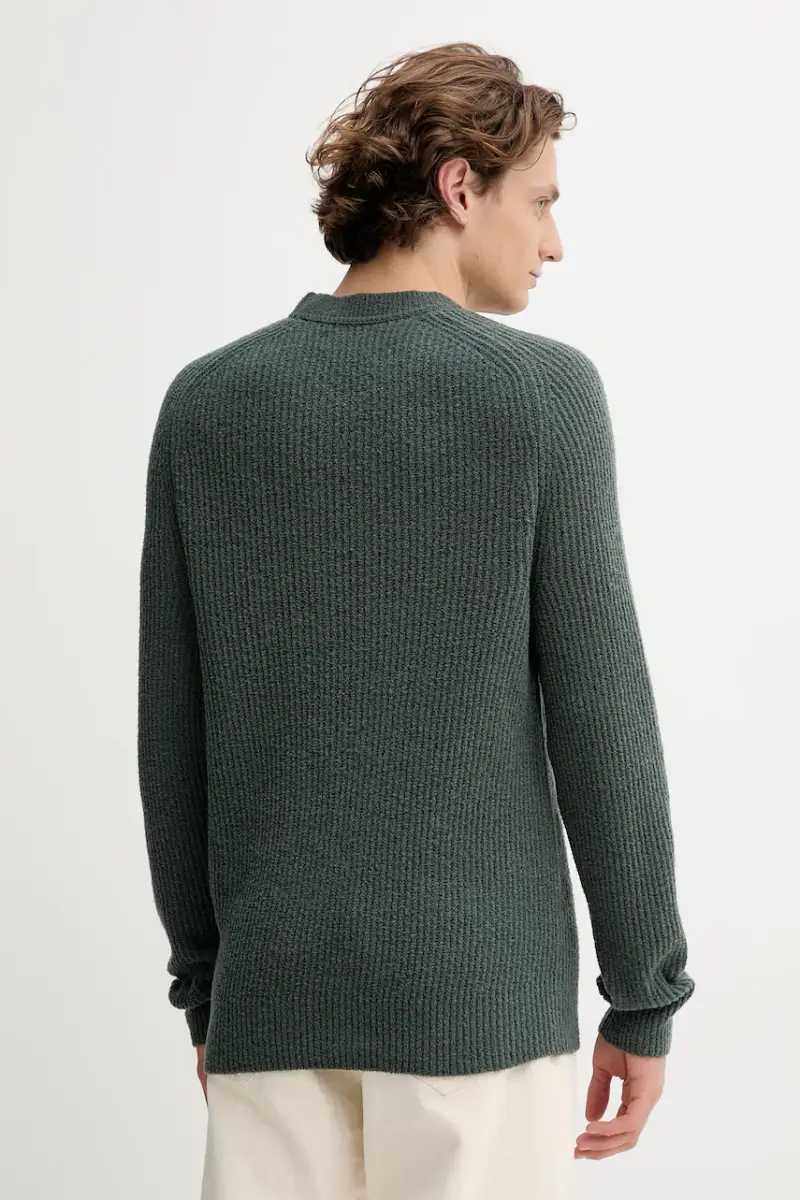 maglione con lana colore verde 529506860144 miniatura 3