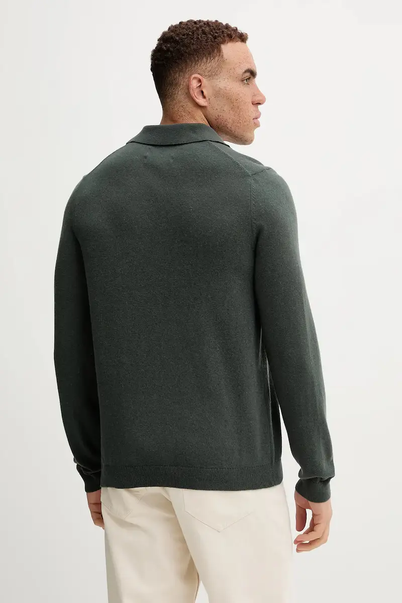 maglione con lana colore verde 529514460150 miniatura 3