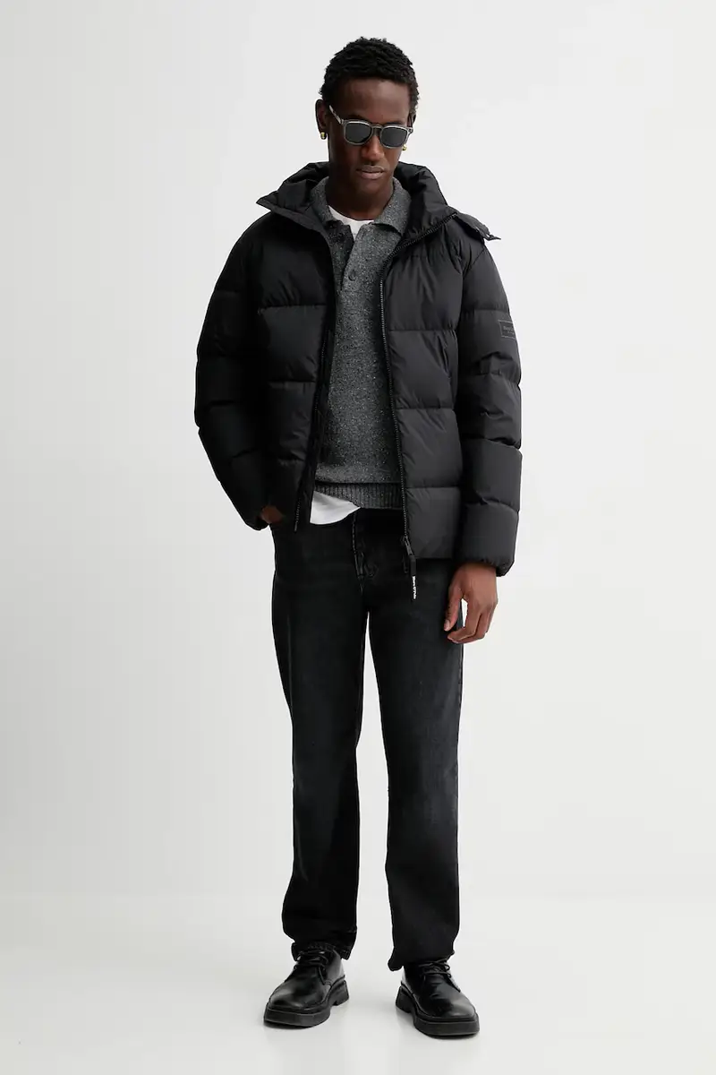 maglione con lana Grigio miniatura 2