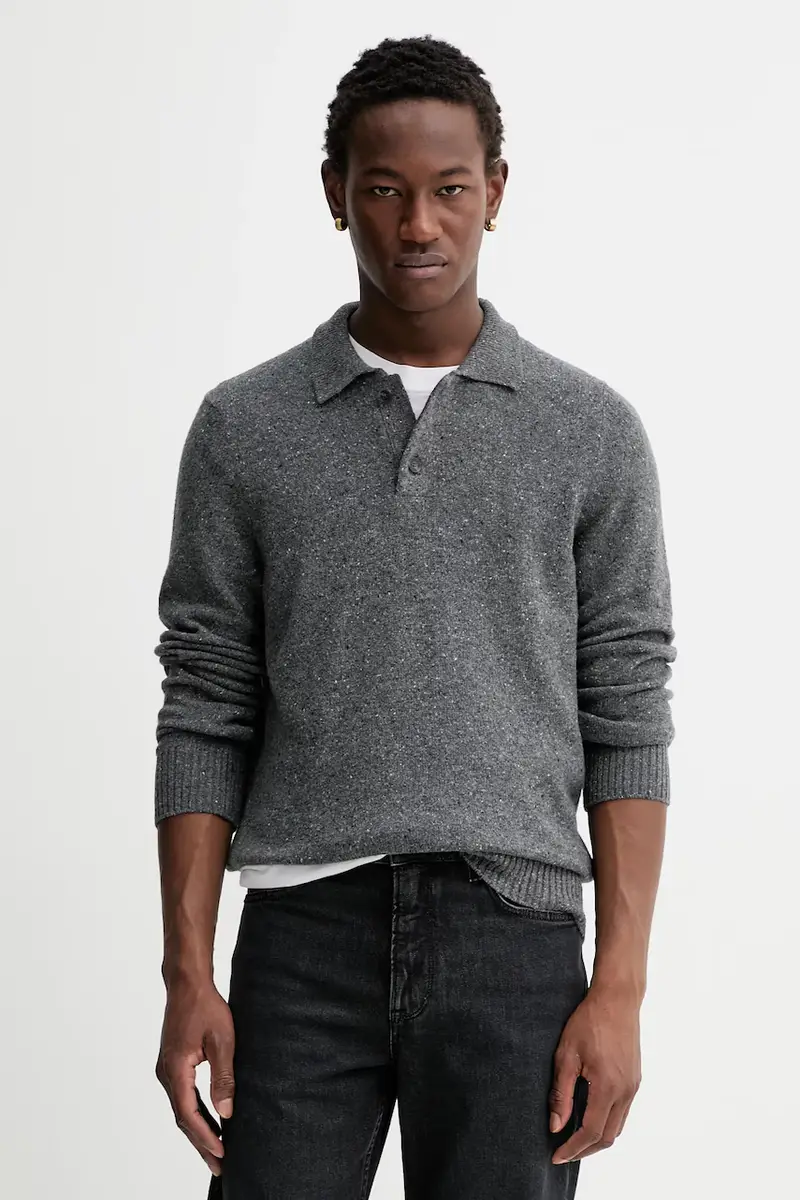 maglione con lana Grigio