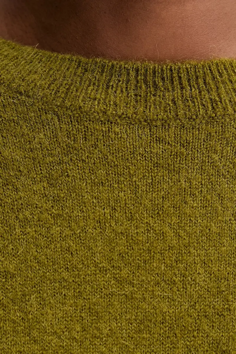 maglione con lana Verde miniatura 5