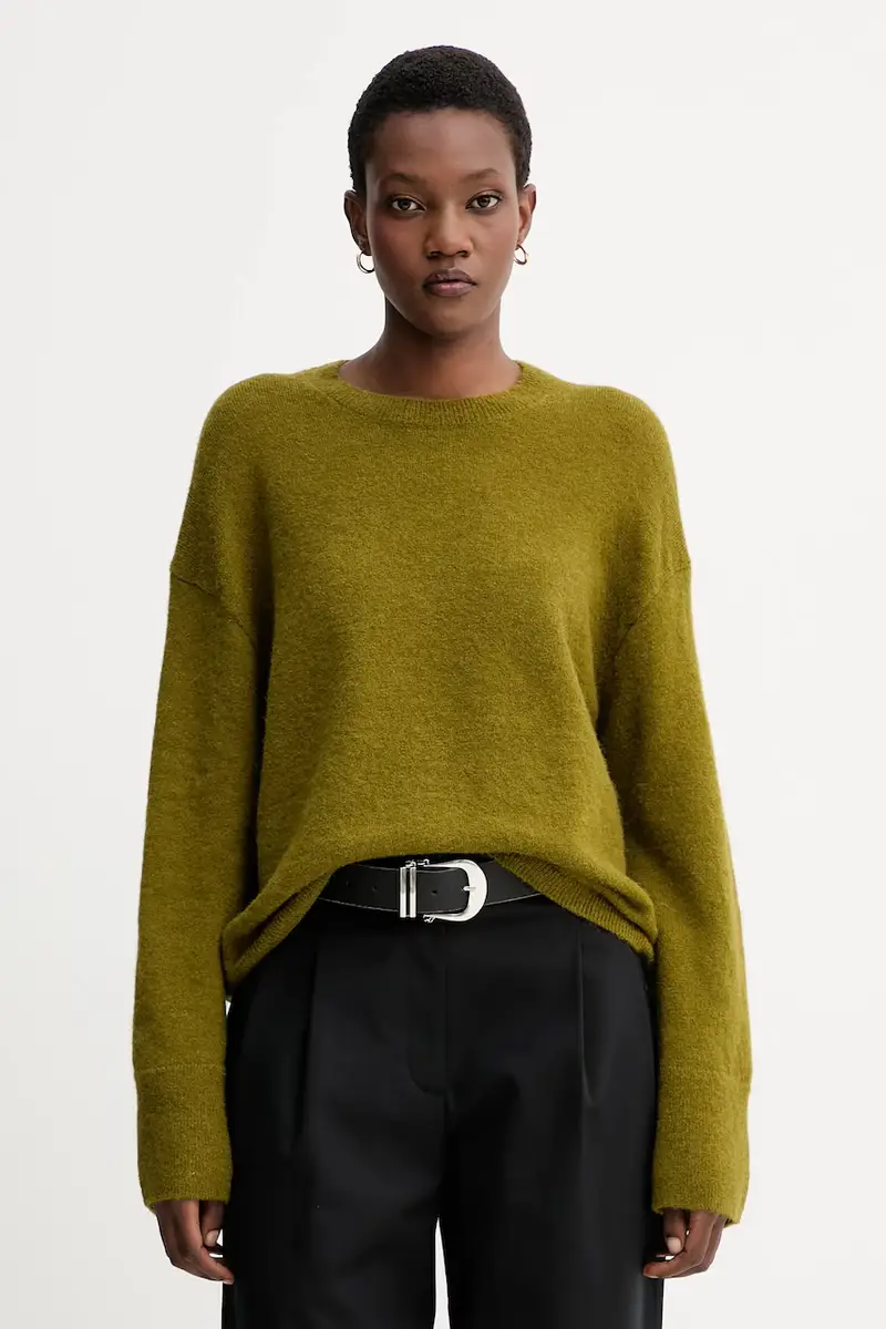 maglione con lana Verde