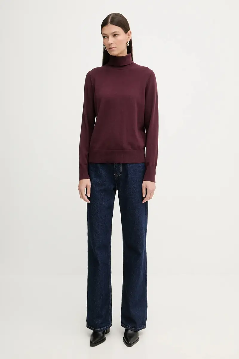 maglione donna colore granata 5000007462 miniatura 2