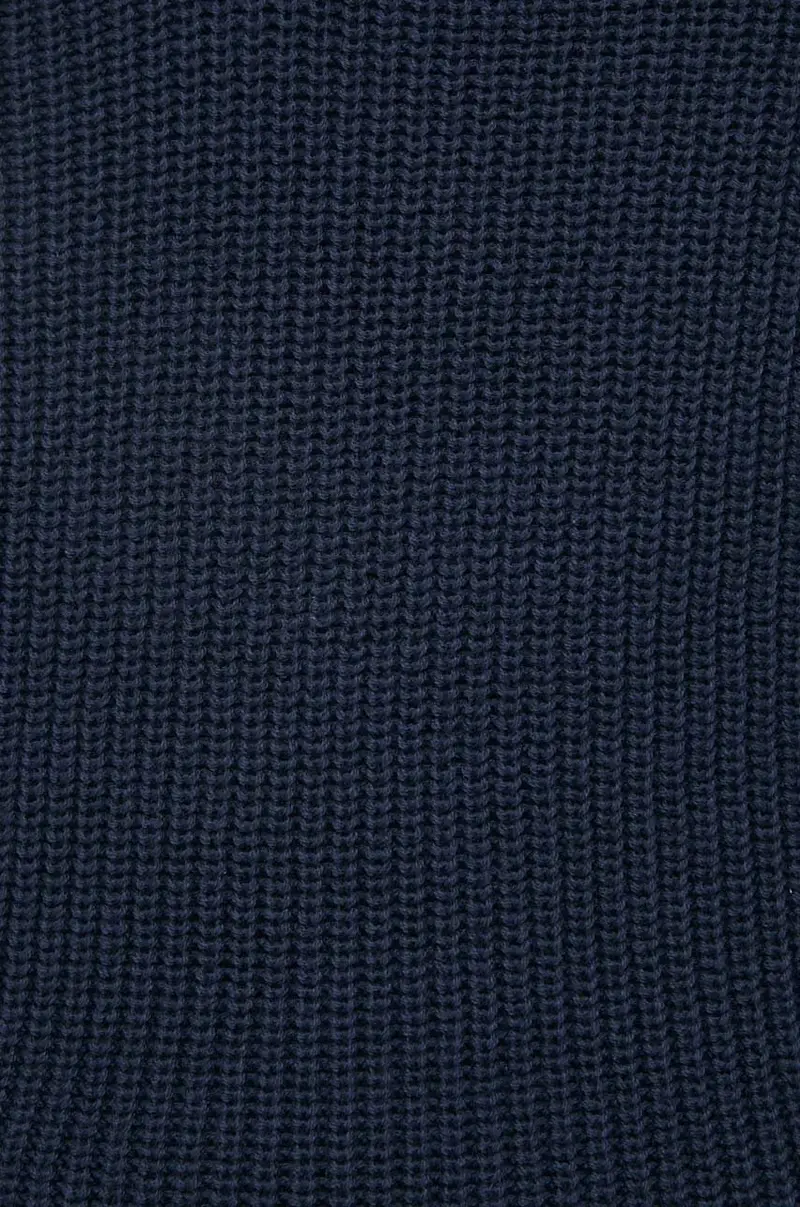 maglione in cotone Blu navy miniatura 5