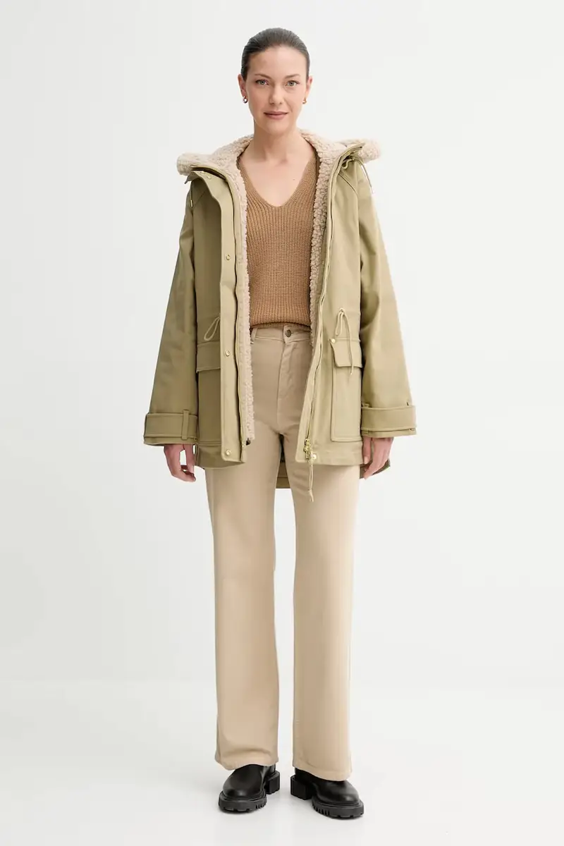 maglione in cotone donna colore beige 508605960097 miniatura 2