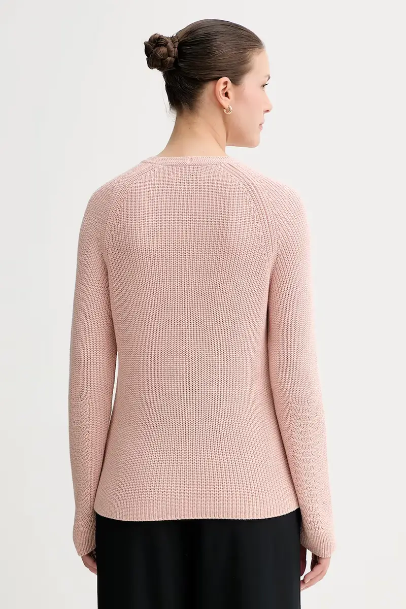 maglione in cotone donna colore rosa 508605960097 miniatura 3