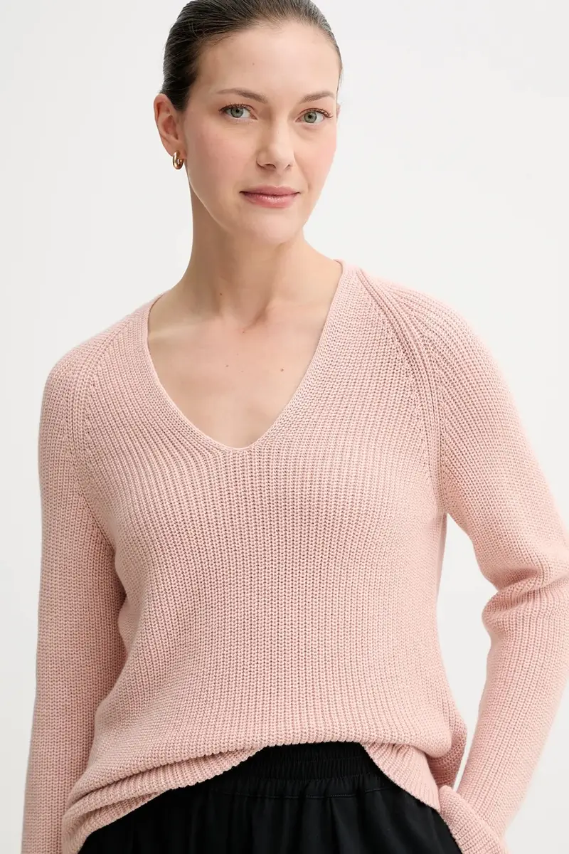 maglione in cotone donna colore rosa 508605960097 miniatura 4