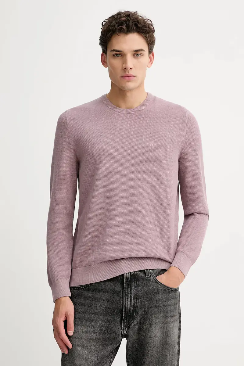 maglione in cotone Violetto