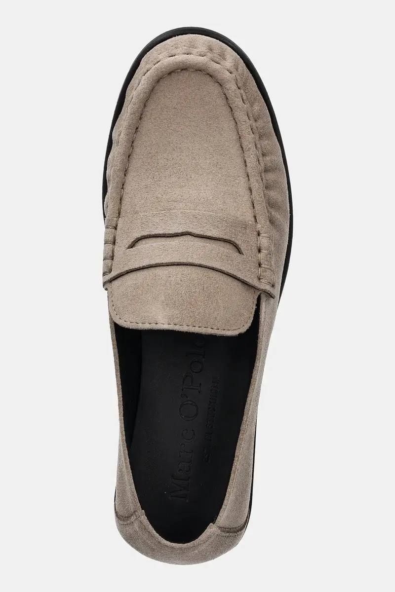 Marc O'Polo Polo Donna Beige 3292003 miniatura 4