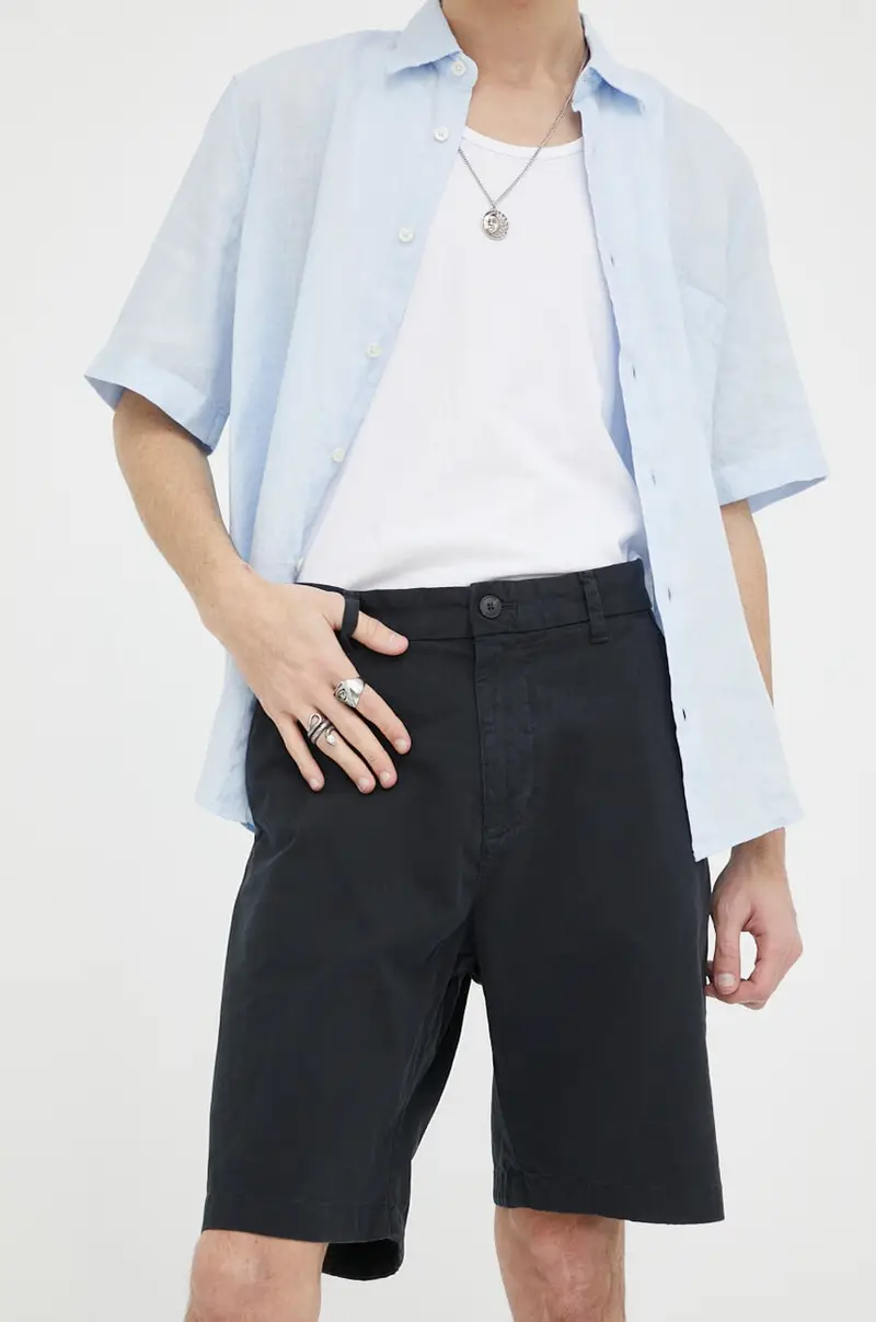 pantaloncini uomo Blu navy