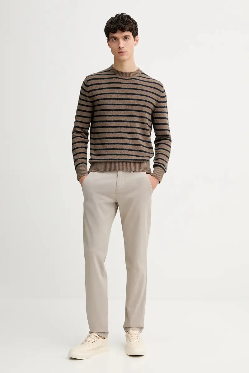 pantaloni Beige miniatura 2