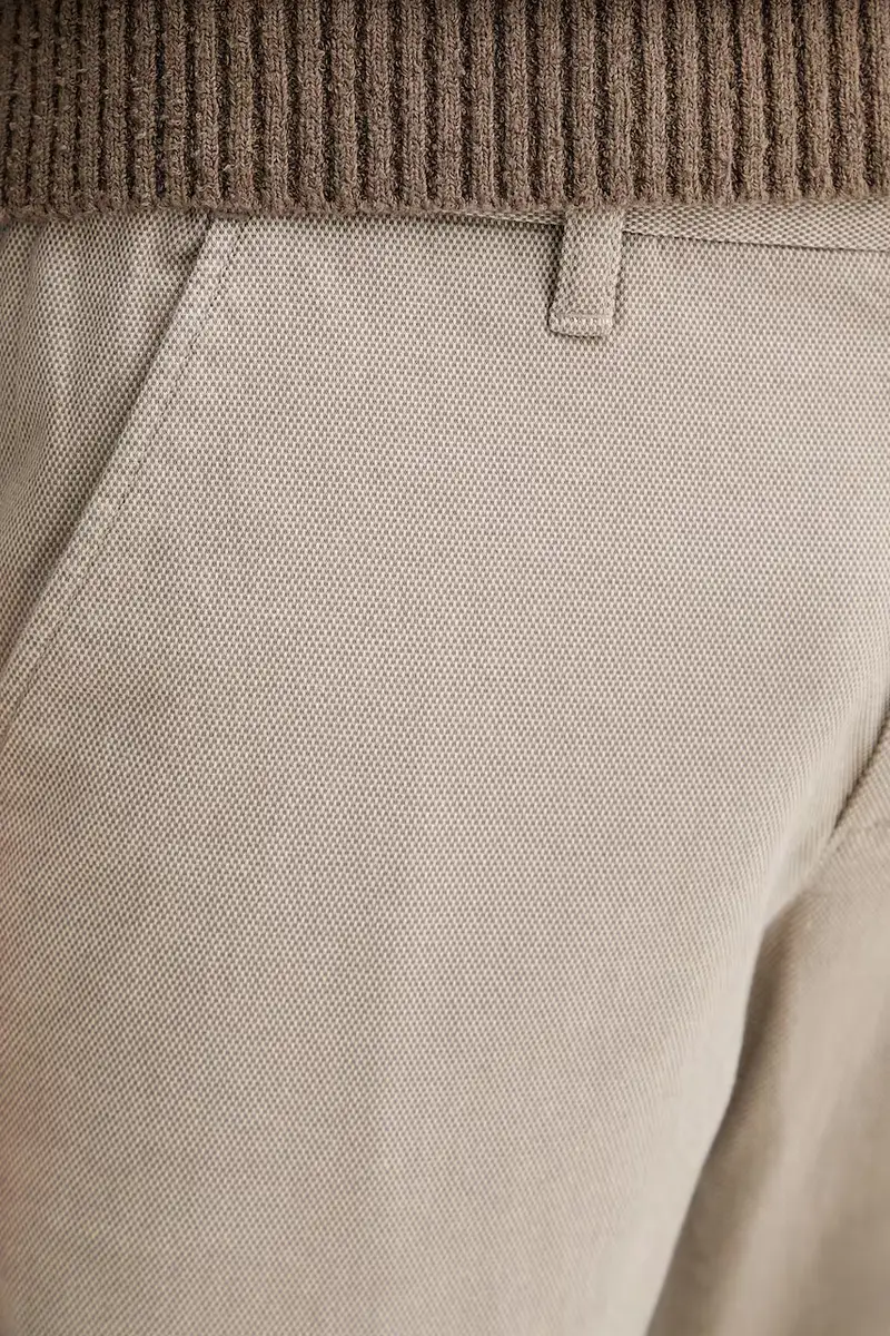 pantaloni Beige miniatura 4