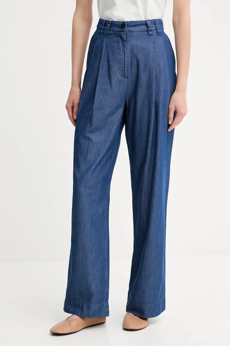 pantaloni donna colore blu 506089110123