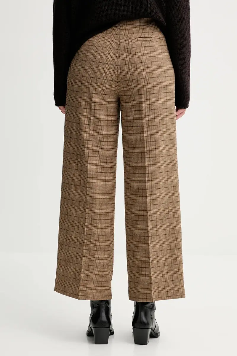 pantaloni donna colore marrone 508026210423 miniatura 3