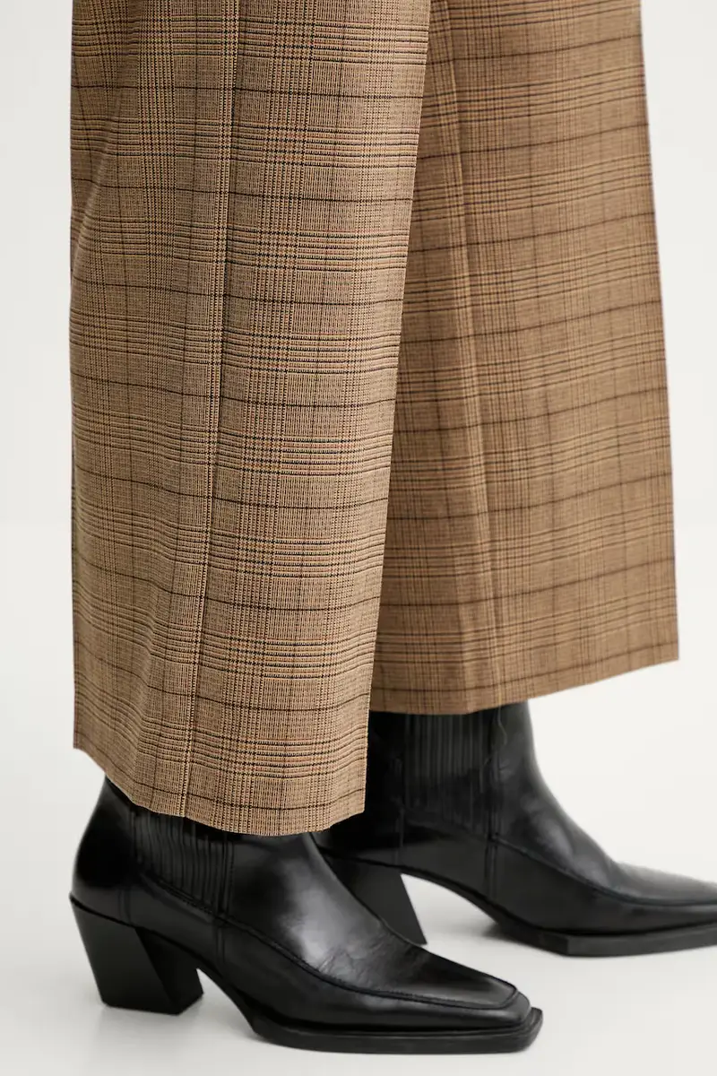 pantaloni donna colore marrone 508026210423 miniatura 4