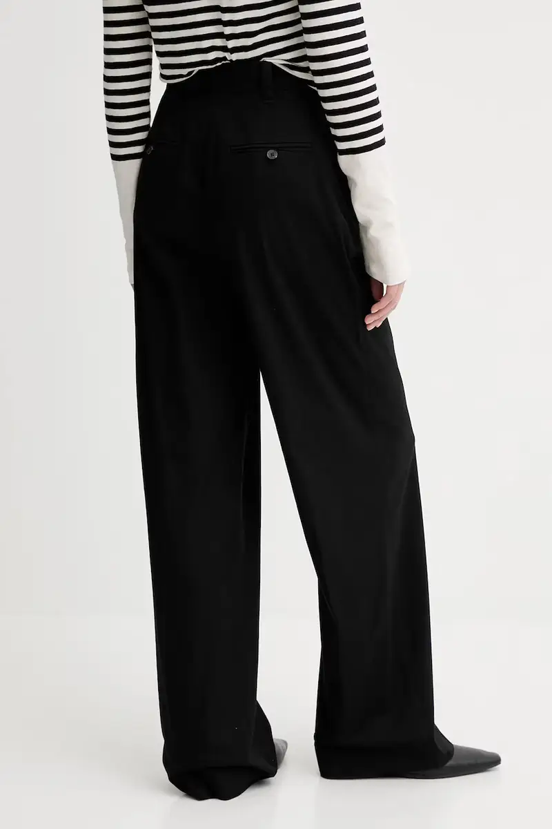 pantaloni donna colore nero 506034110105 miniatura 3