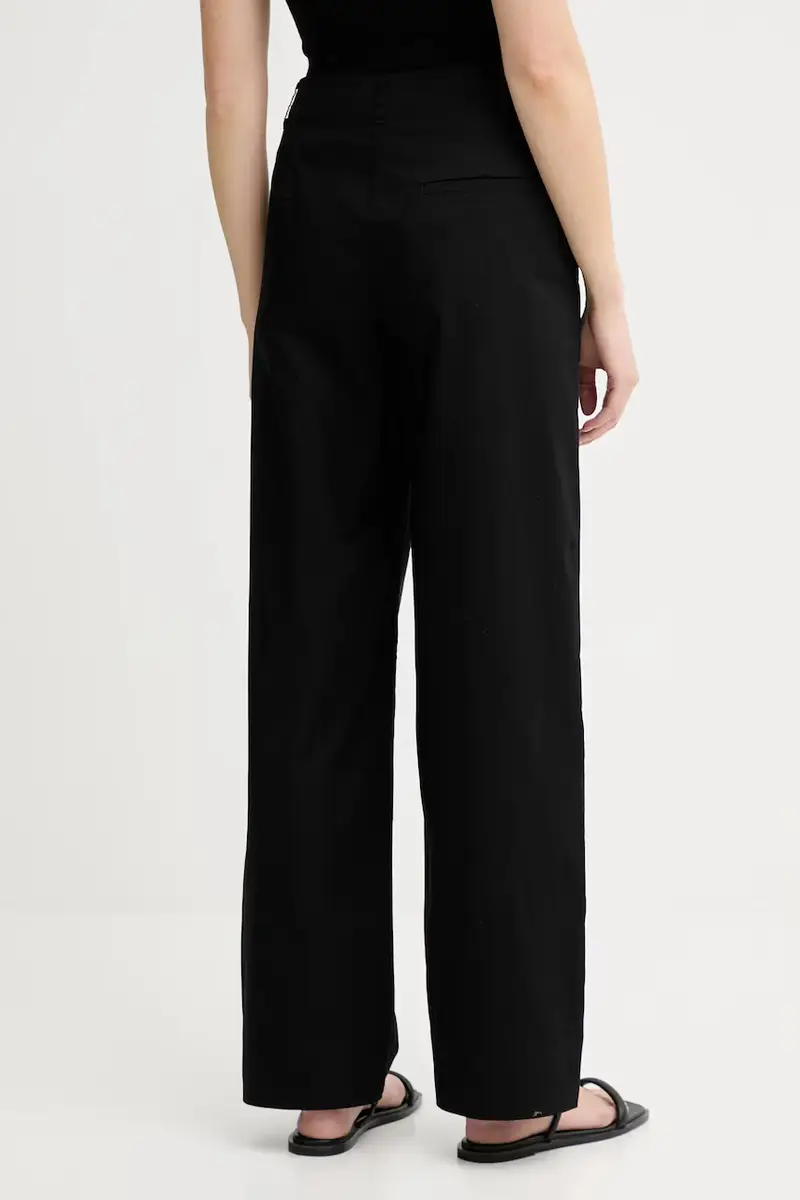 pantaloni donna colore nero 506034110243 miniatura 3