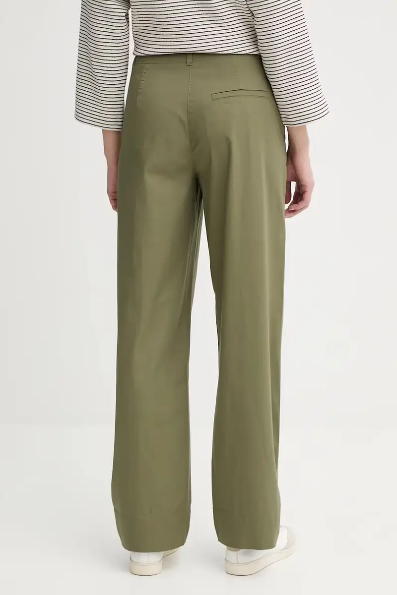 pantaloni donna colore verde 506034110243 miniatura 3