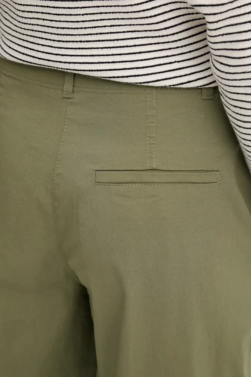 pantaloni donna colore verde 506034110243 miniatura 4