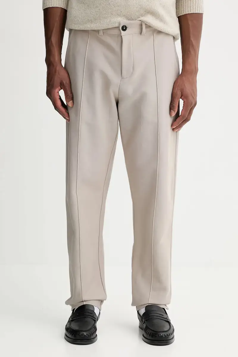 pantaloni in cotone uomo colore beige 526301519002