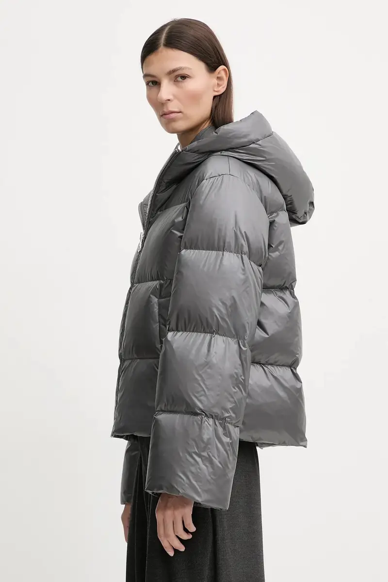 piumino colore marrone 510099870185 Grigio miniatura 4