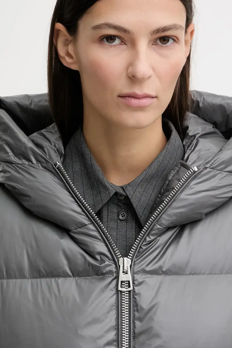 piumino colore marrone 510099870185 Grigio miniatura 5