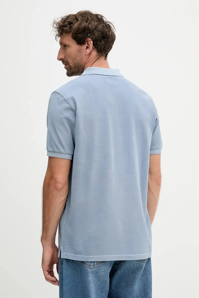 Marc O'Polo Polo Uomo Blu 3580859 miniatura 3