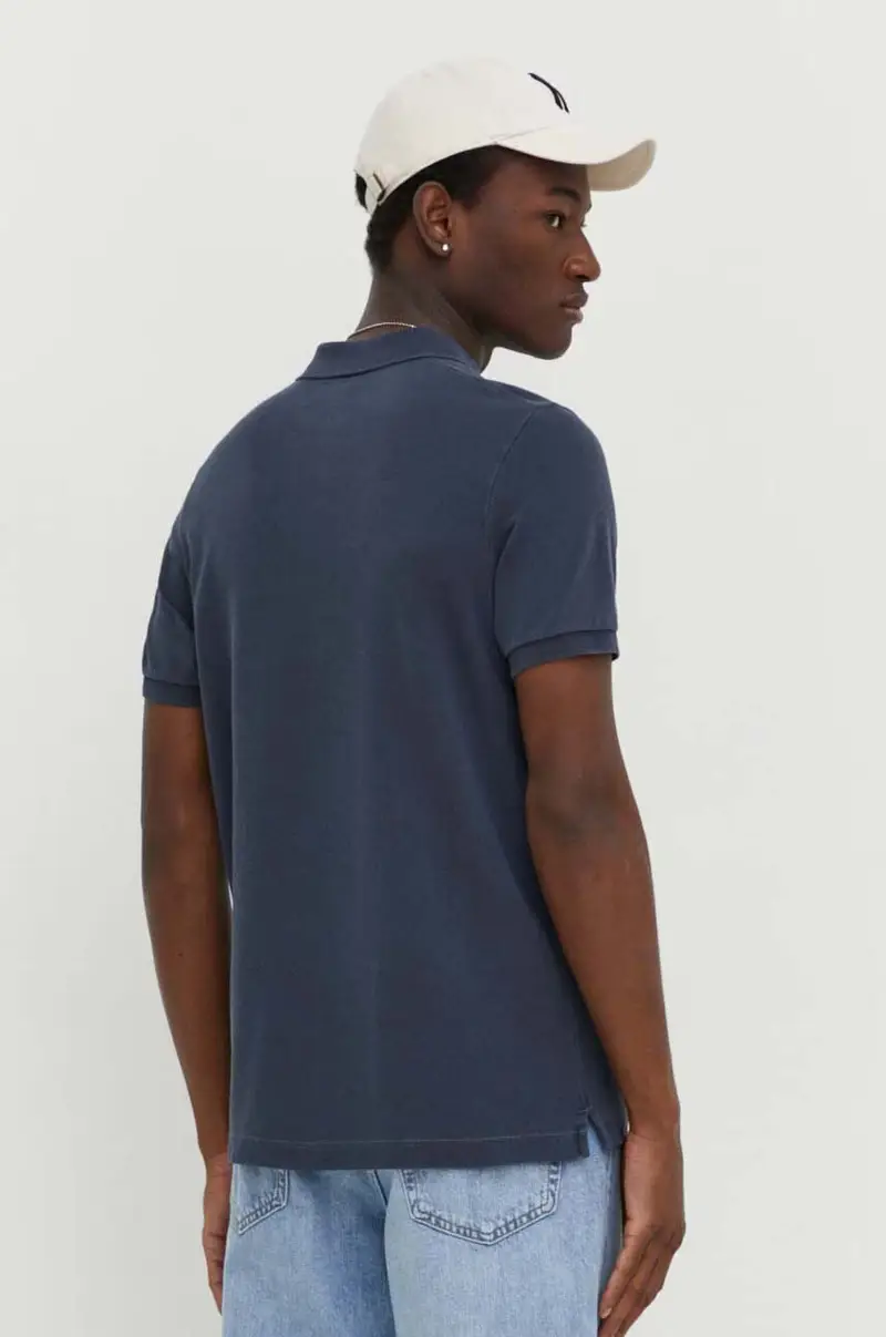 Marc O'Polo Polo Uomo Blu 3245785 miniatura 3