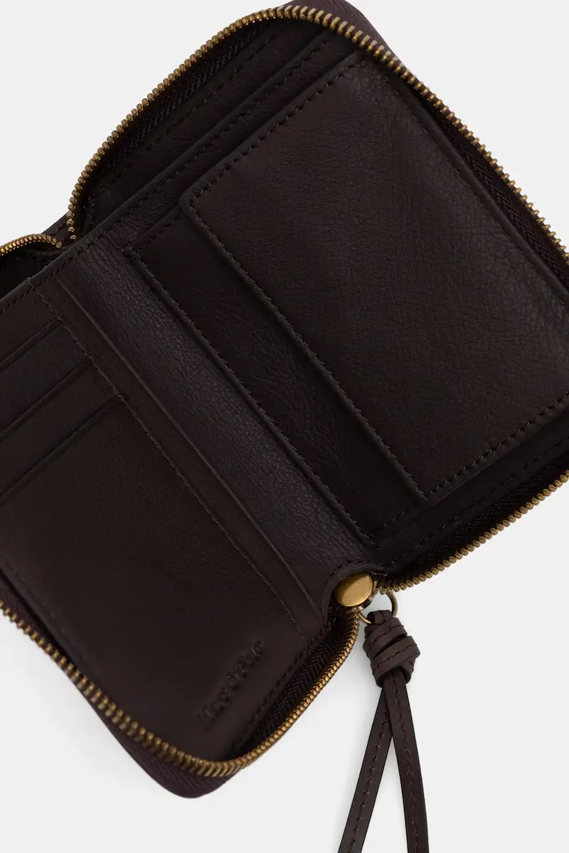 portafoglio in pelle donna colore marrone 5000007855 miniatura 3