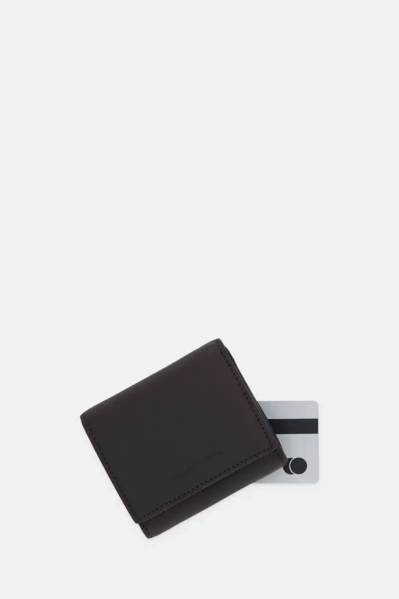 portafoglio in pelle donna colore marrone 50819905601110 miniatura 3