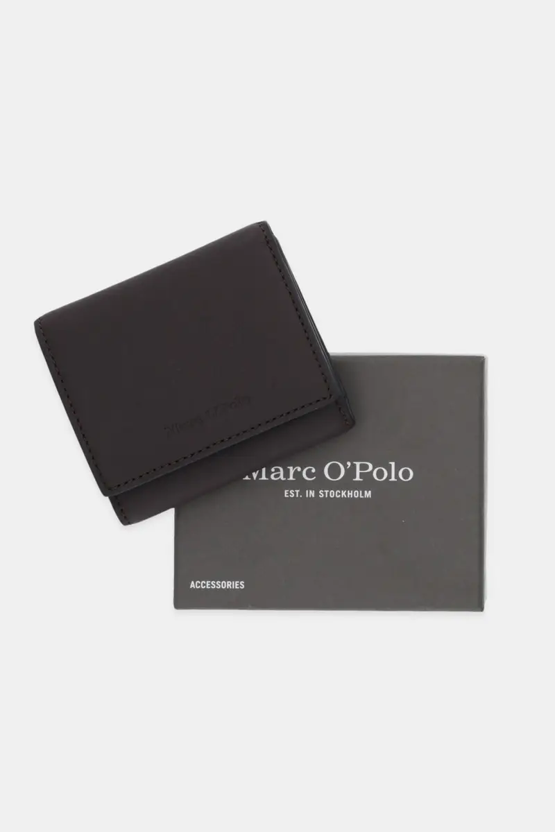 portafoglio in pelle donna colore marrone 50819905601110 miniatura 5