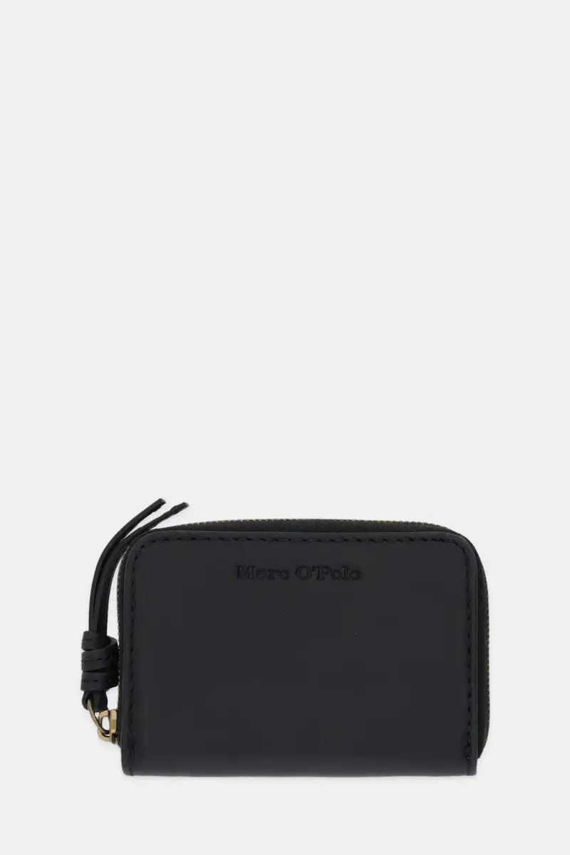 portafoglio in pelle Nero