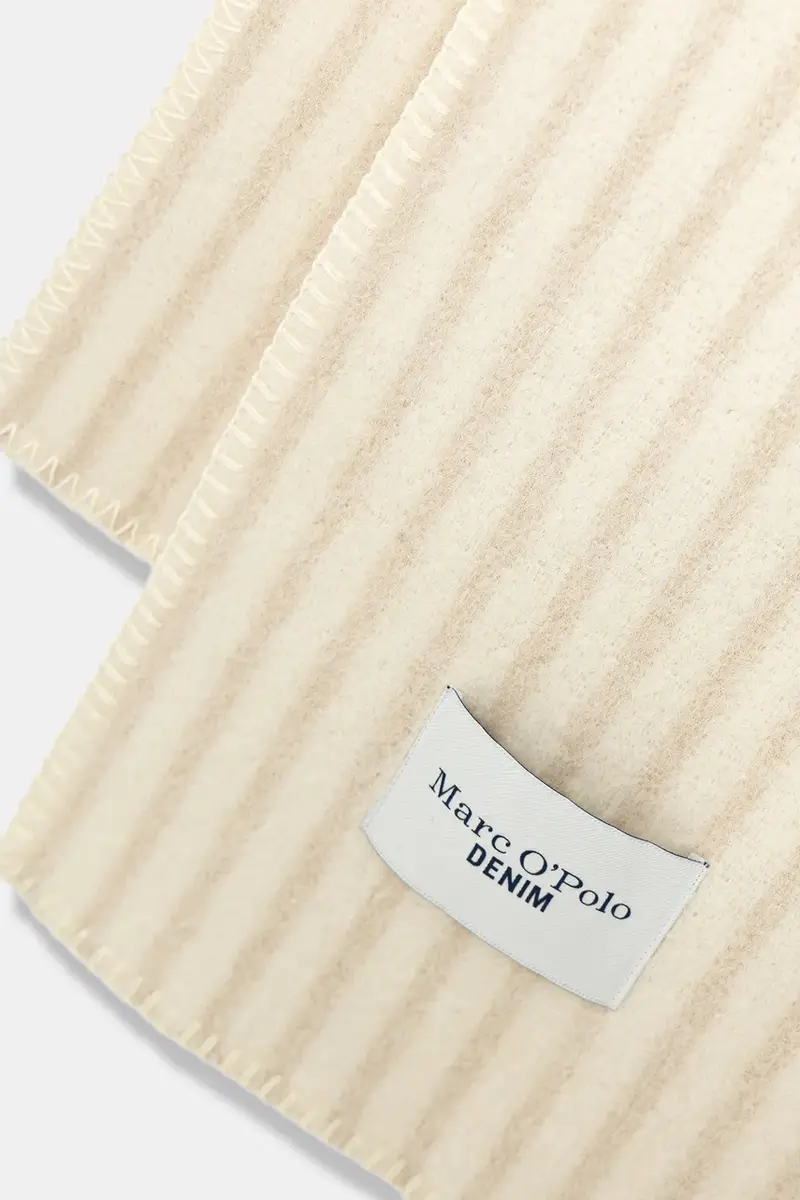 scialle con lana Beige miniatura 2