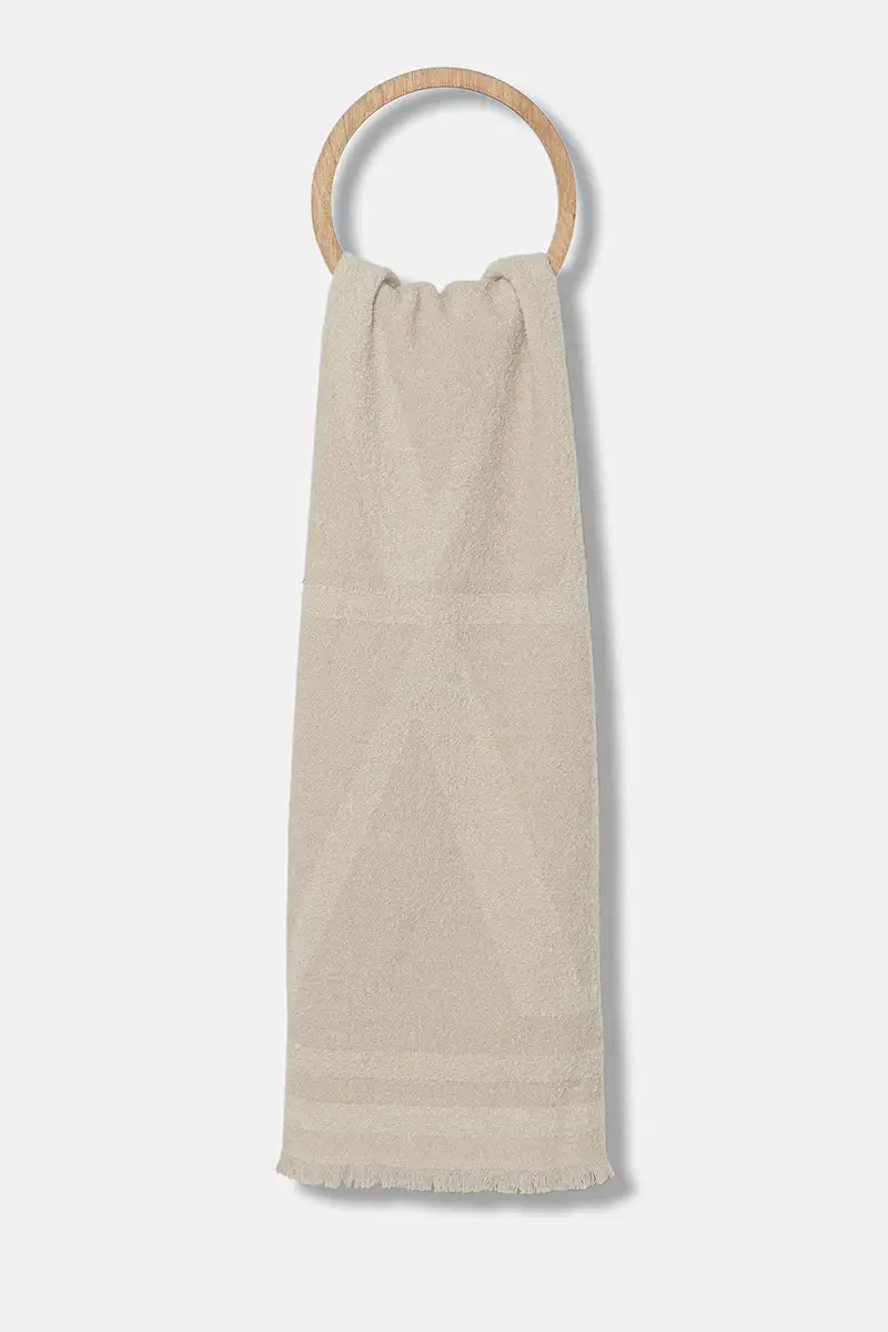 scialle con lana colore beige 509809102095