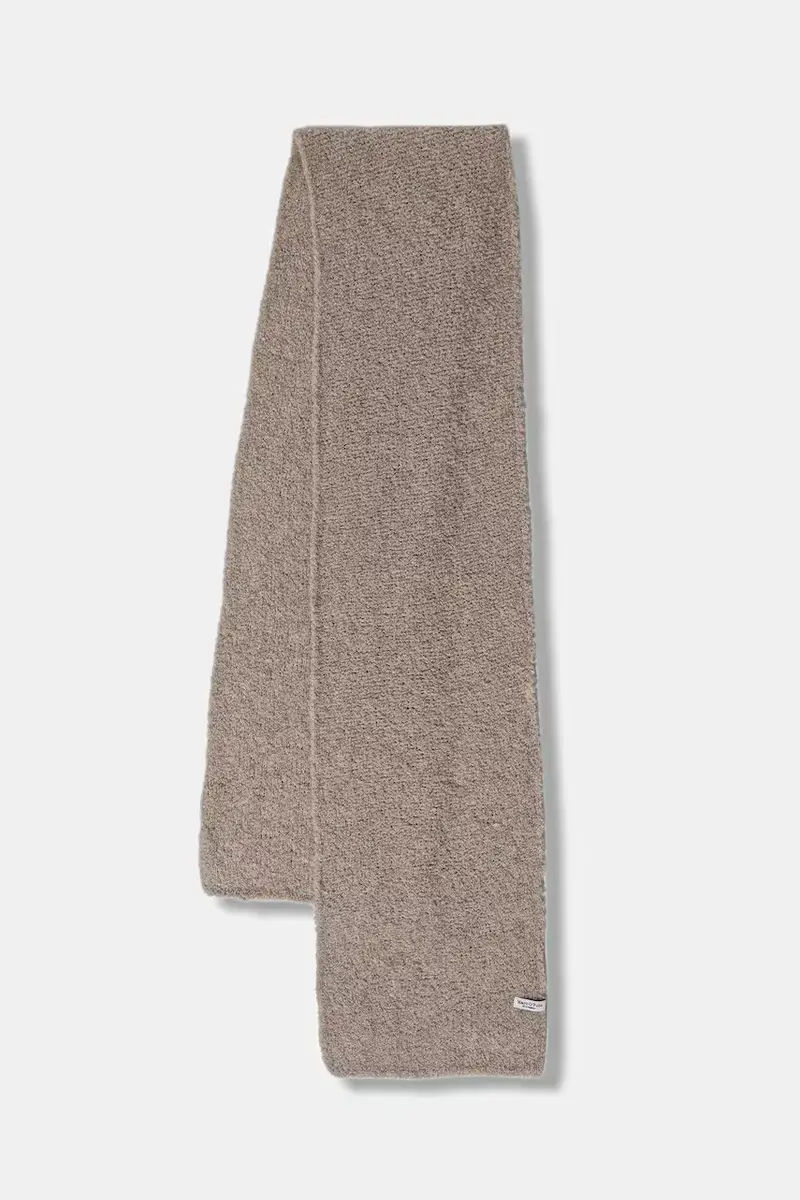 scialle con lana colore beige 510608702129