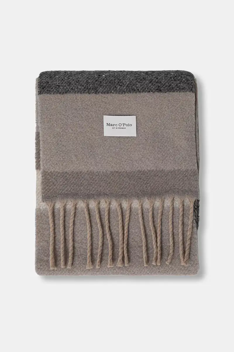 scialle con lana colore beige 510810502113 miniatura 2